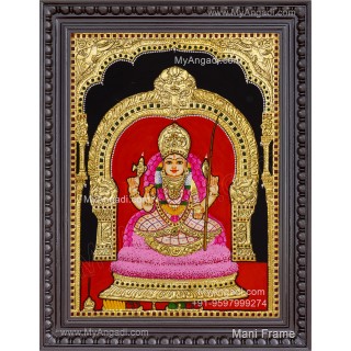 Agni Amman Tanjore Painting