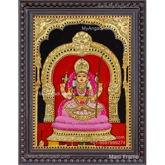 Agni Amman Tanjore Painting