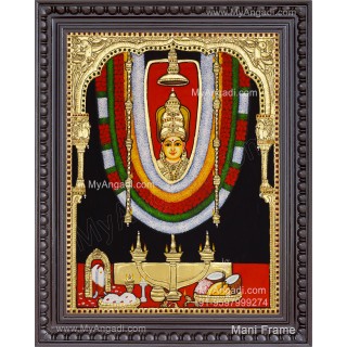 Meenkulathi Bagavathi Amman Tanjore Painting