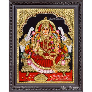 Gajalakshmi Tanjore Painting
