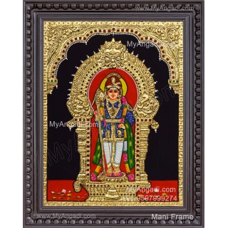 Raja Alangara Murugan Tanjore Painting