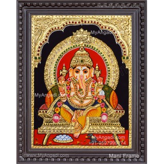 Ganesha Tanjore Painting