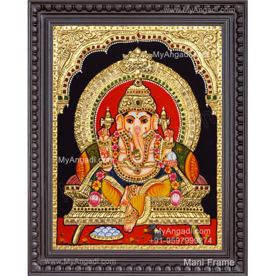 Ganesha Tanjore Painting