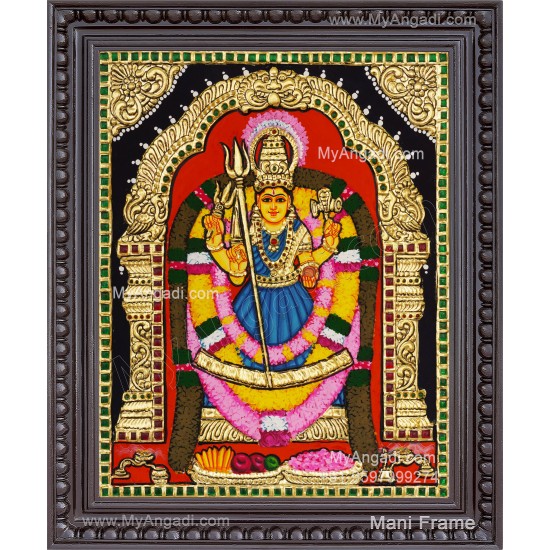 Muthu Mari Amman Tanjore Painting
