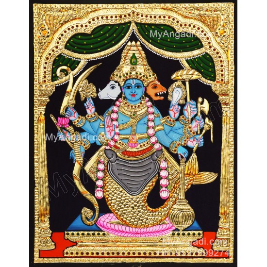 Dasavatharam Tanjore Painting