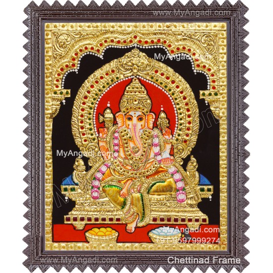 Ganesha Tanjore Paintings