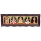 5 Panel Balaji Lakshmi Murugan Ganesha Saraswathi Tanjore Painting