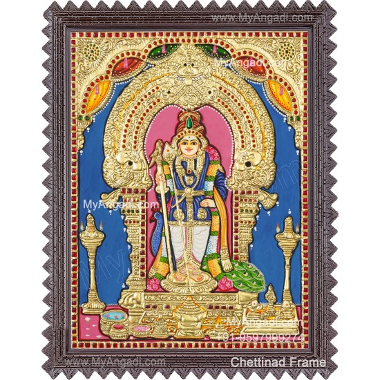 Murugan Tanjore Painting