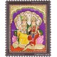 Perumal and Lakshmi Tanjore Painting, Vishnu and Lakshmi Tanjore Painting