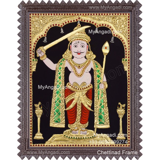 Anthiyur Gurunatha Swamy Tanjore Painting