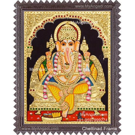 Ganesha Tanjore Paintings