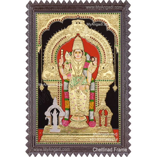 Thiruchendur Murugan Tanjore Painting