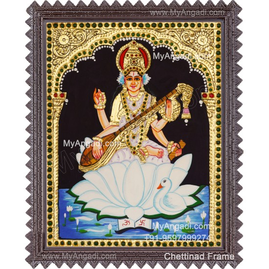 Saraswathi Tanjore Paintings