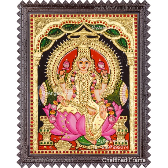 Aiswarya Lakshmi Tanjore Painting