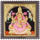 Gajalakshmi Tanjore Painting