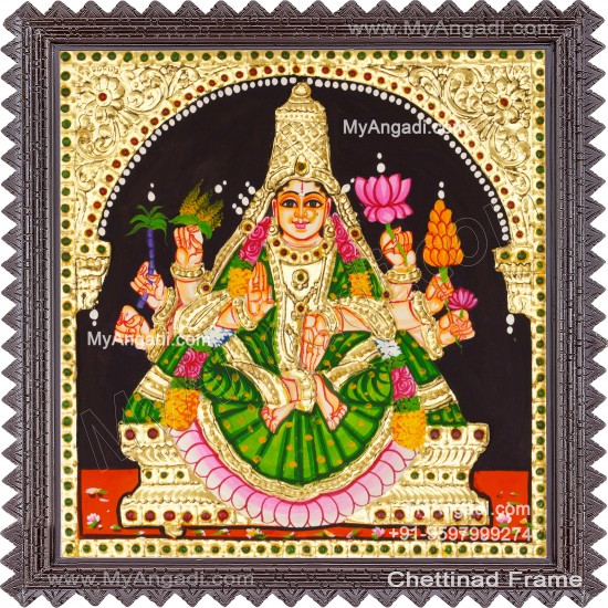 Dhanya Lakshmi Tanjore Painting