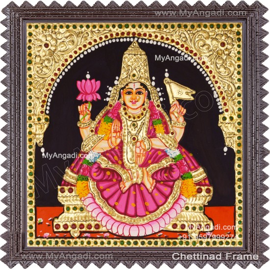 Adhi Lakshmi Tanjore Painting