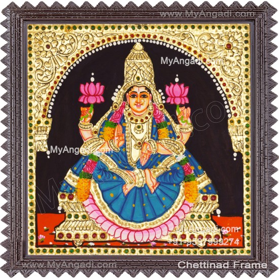 Aiswarya Lakshmi Tanjore Painting