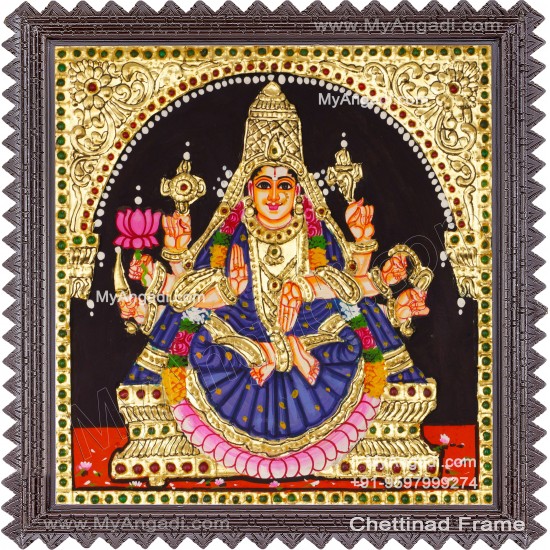 Vijaya Lakshmi Tanjore Painting