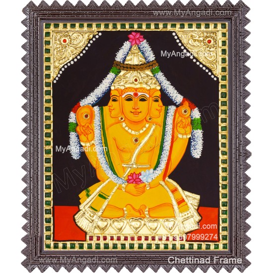 Brahma Tanjore Painting