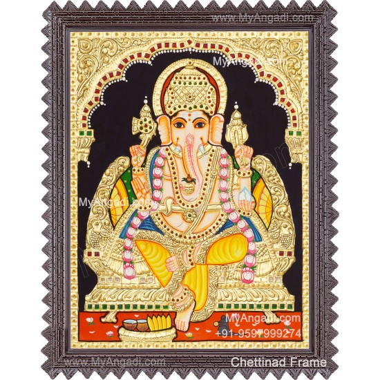 Ganesha Tajore Paintings
