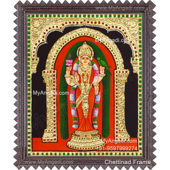 Kannika Parameswari Tanjore Painting