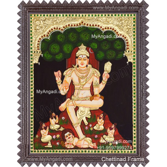 Dakshinamurthy Tanjore Painting