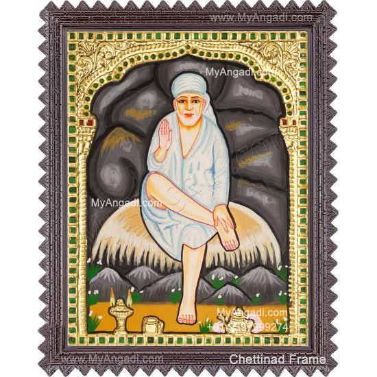 Sai Baba Tanjore Painting