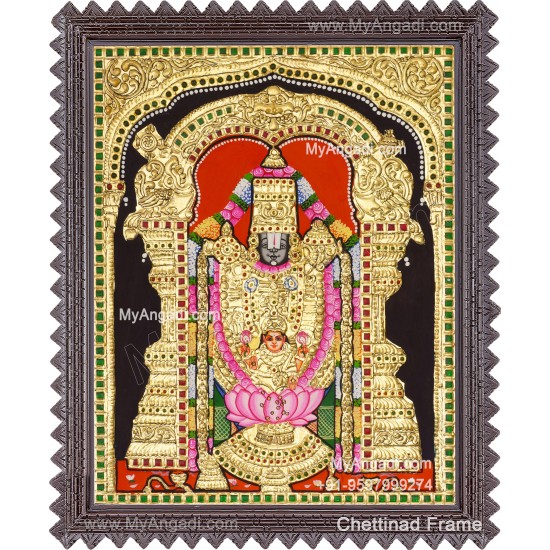 Balaji Lakshmi Tanjore Painting