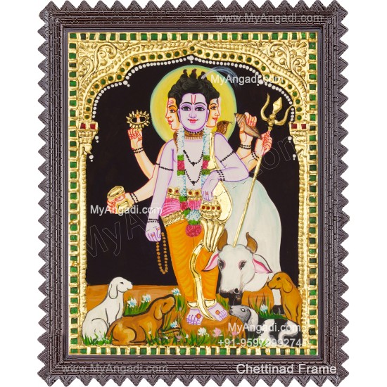 Dattatreya Tanjore Painting