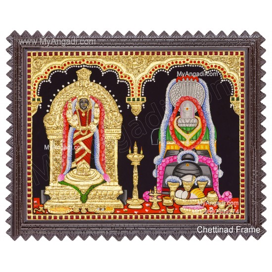Vaitheeswaran Thaiyal Nayagi Tanjore Painting