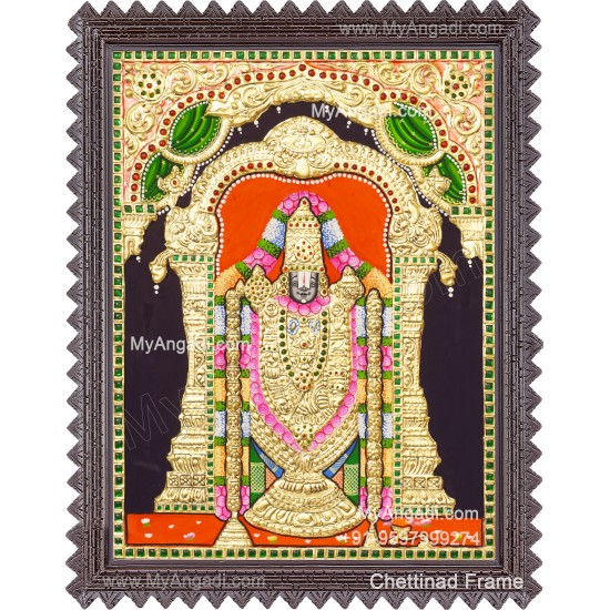 Venkatachalapathy  Tanjore Painting