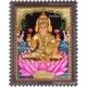 Gajalakshmi 3d Embossed Tanjore Painting