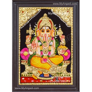 Ganesha Tanjore Paintings