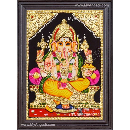 Ganesha Tanjore Paintings