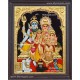 Shiva Family Tanjore Painting - Shiva Parivar