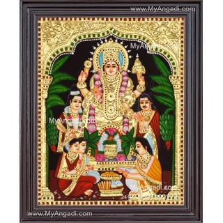Sathyanarayana Tanjore Painting