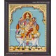 Pradosham Shivan Parvathi Tanjore Painting