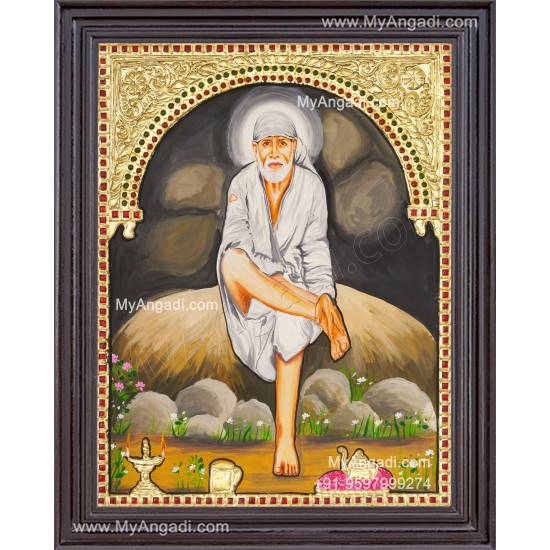 Saibaba Tanjore Painting