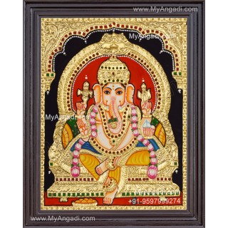 Vinayagar Tanjore Painting