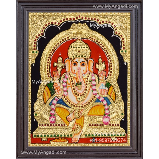 Vinayagar Tanjore Painting