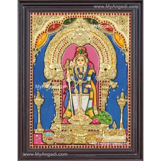 Murugan Tanjore Painting