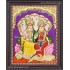 Perumal and Lakshmi Tanjore Painting, Vishnu and Lakshmi Tanjore Painting