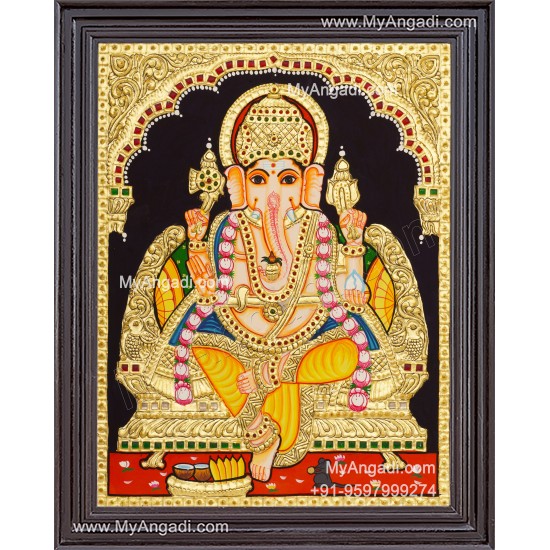 Ganesha Tanjore Paintings