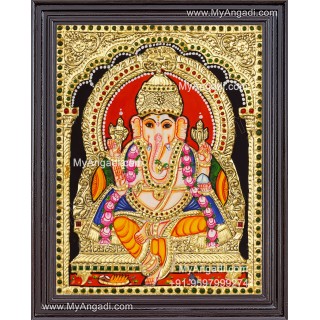 Ganesha Tanjore Paintings
