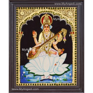 Saraswathi Tanjore Paintings