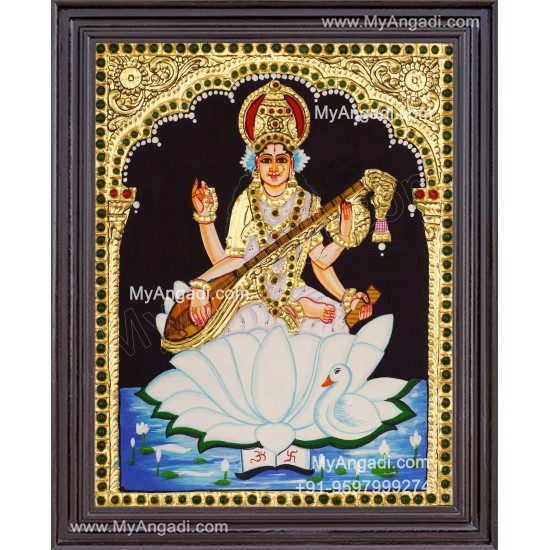 Saraswathi Tanjore Paintings