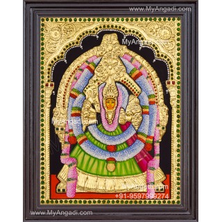 Sri Kariya Kali Amman Tanjore Painting