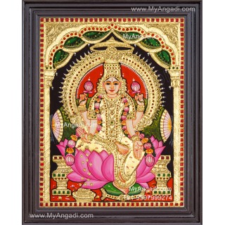 Aiswarya Lakshmi Tanjore Painting