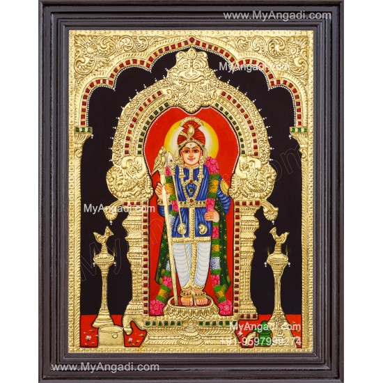 Palani Murugan Tanjore Paintings